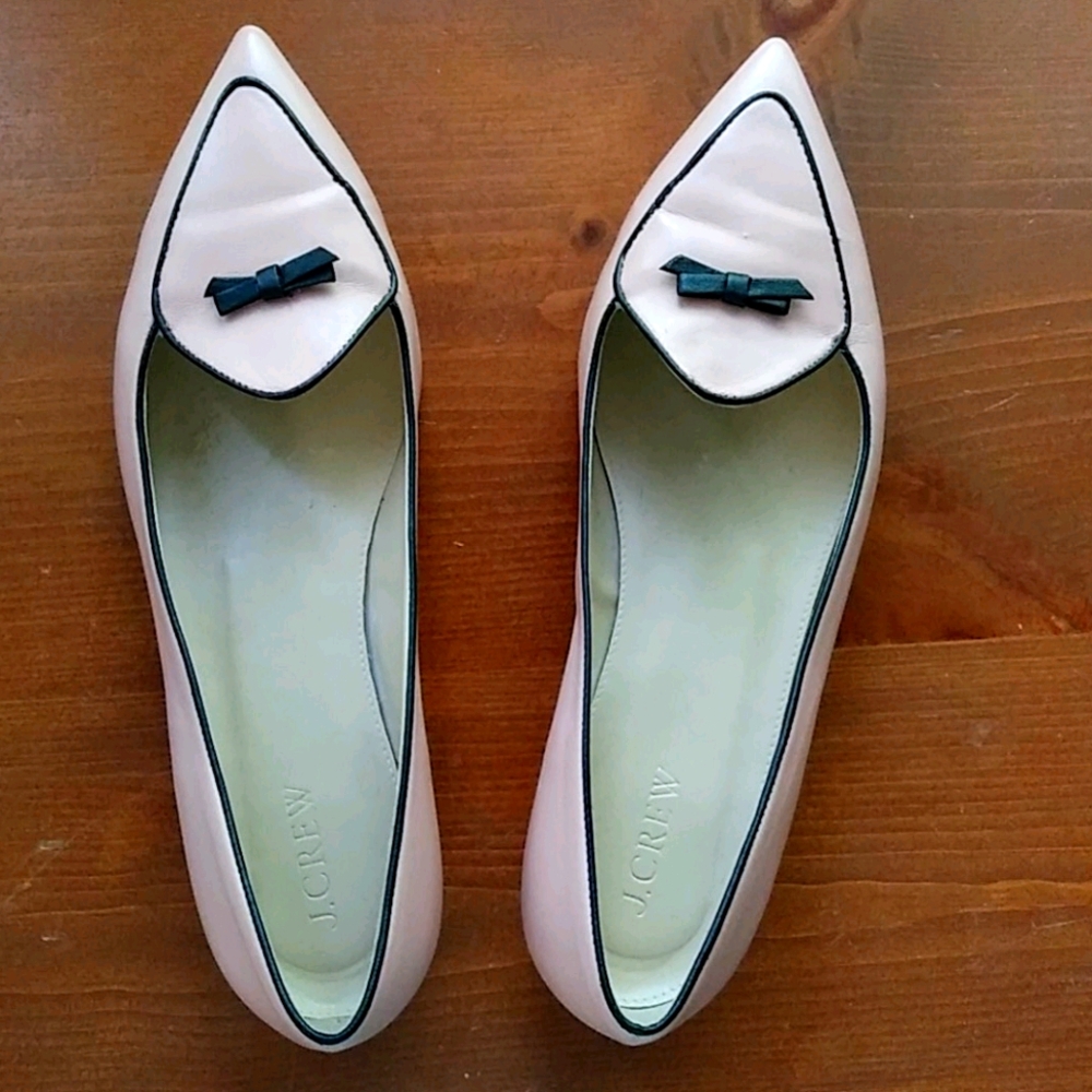 Light pink shoes